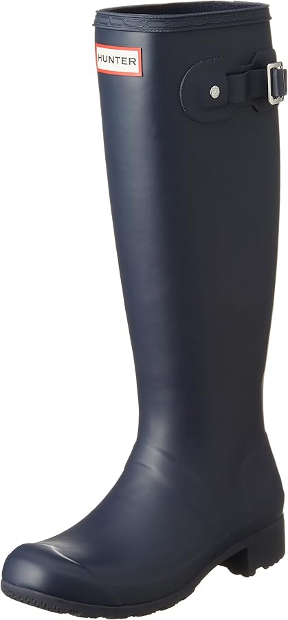 Amazon | [ハンター] レインシューズ オリジナルツアー ネイビー